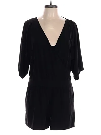 Pre-owned White House Black Market Romper In Black