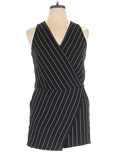 Pre-owned White House Black Market Romper In Black