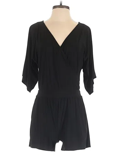 Pre-owned White House Black Market Romper In Black