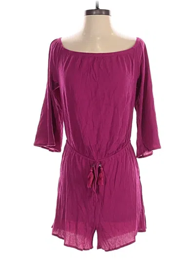 Pre-owned White House Black Market Romper In Purple