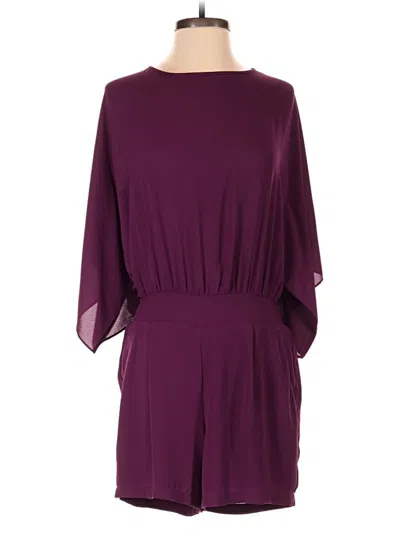 Pre-owned White House Black Market Romper In Purple