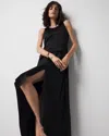White House Black Market Satin Tank Maxi Dress