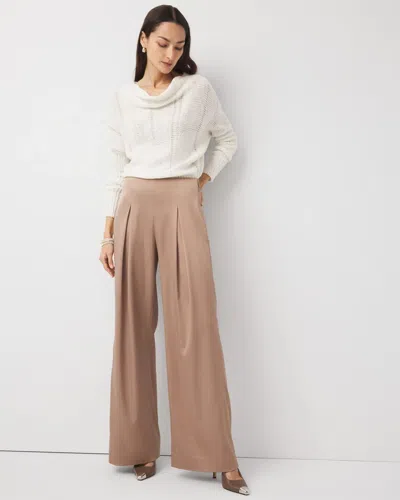 White House Black Market Satin Wide Leg Pants