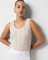 White House Black Market Sculpt Stretch Sweater Corset