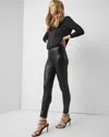 White House Black Market Sequin Leggings In Black