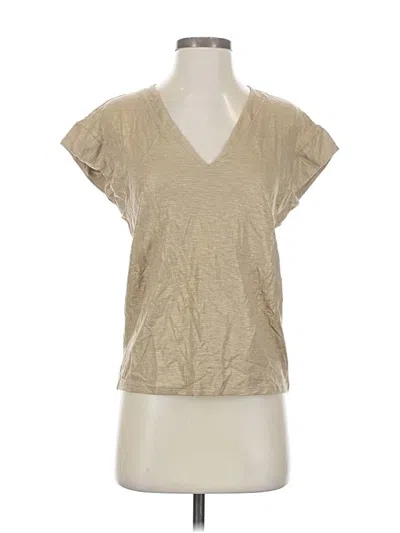 White House Black Market Short Sleeve T-shirt In Neutral