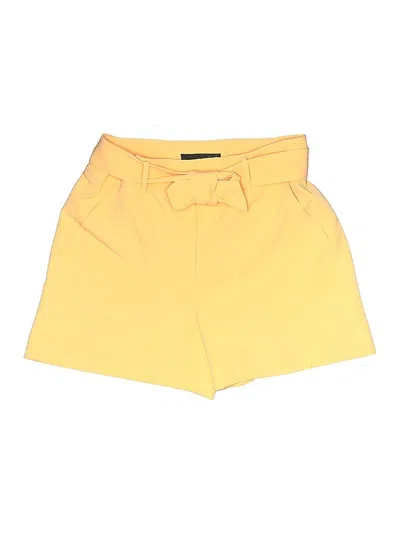 Pre-owned White House Black Market Shorts In Yellow