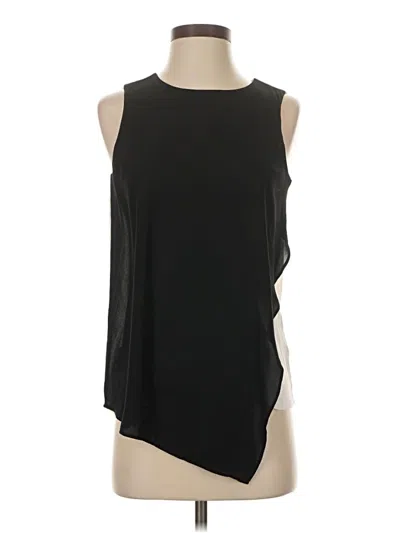 White House Black Market Sleeveless Blouse In Blue