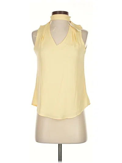 White House Black Market Sleeveless Blouse In Brown