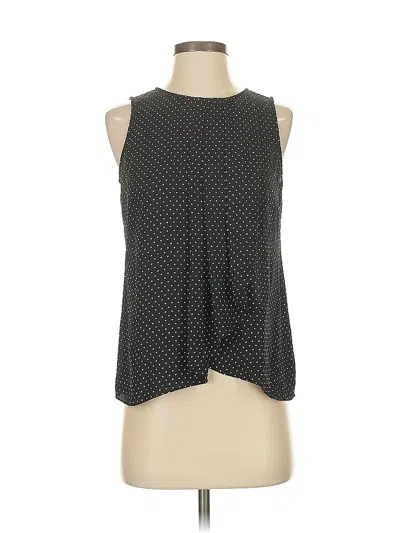 Pre-owned White House Black Market Sleeveless Blouse In Gray