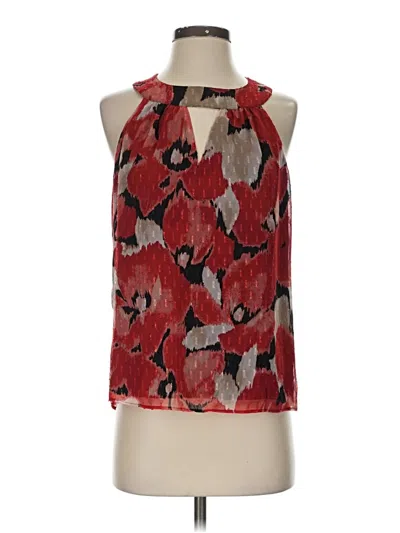 White House Black Market Sleeveless Blouse In Multi