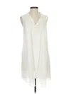 White House Black Market Sleeveless Blouse In White