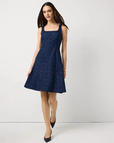 White House Black Market Sleeveless Lace Dress