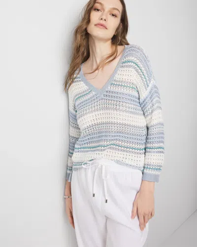 White House Black Market Striped Sweater