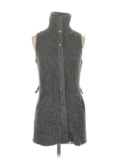 Pre-owned White House Black Market Sweater Vest In Gray