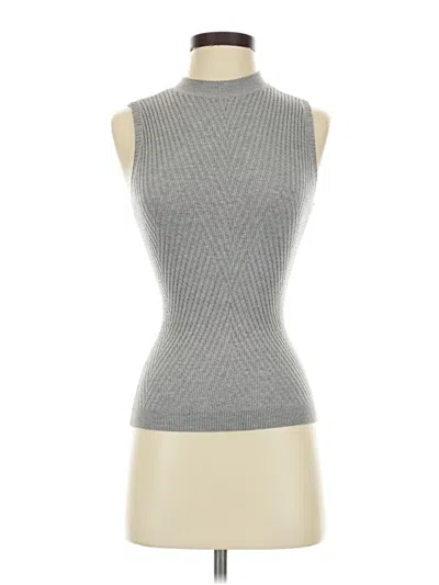 Pre-owned White House Black Market Sweater Vest In Gray