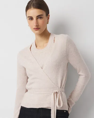 White House Black Market Tank + Tie-waist Cardigan Set Top