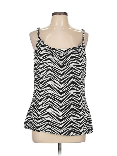 Pre-owned White House Black Market Tank Top Black Strapless Neckline Tops