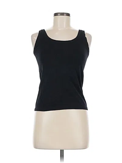 Pre-owned White House Black Market Tank Top Black Strapless Neckline Tops