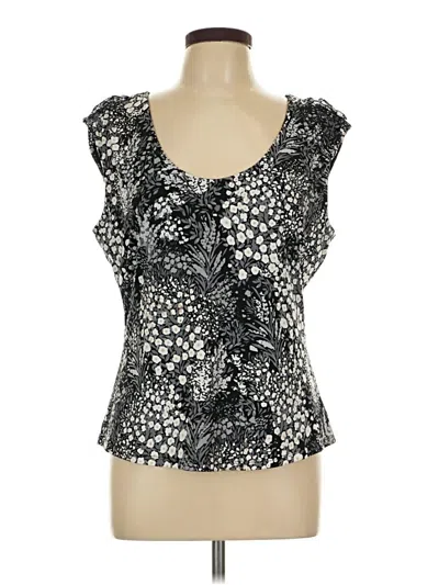 White House Black Market Tank Top Black Sweetheart Neckline Tops