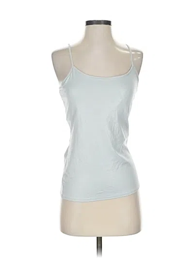 Pre-owned White House Black Market Tank Top Blue Strapless Neckline Tops