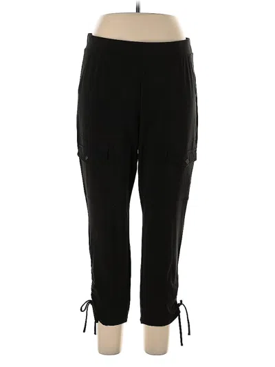 Pre-owned White House Black Market Track Pants In Black