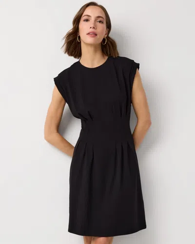 White House Black Market T-shirt Dress In Black