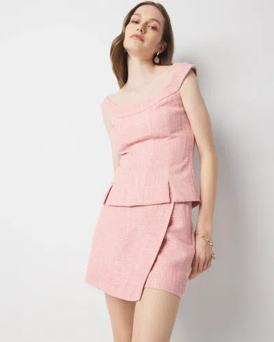 White House Black Market Tweed Skort In Multi