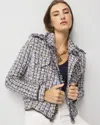 White House Black Market Tweed Sweater Jacket Size Large |  In Multi Color Tweed - Cham