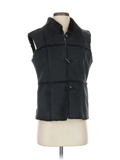Pre-owned White House Black Market Vest In Black
