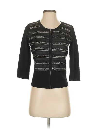 Pre-owned White House Black Market Vest In Black