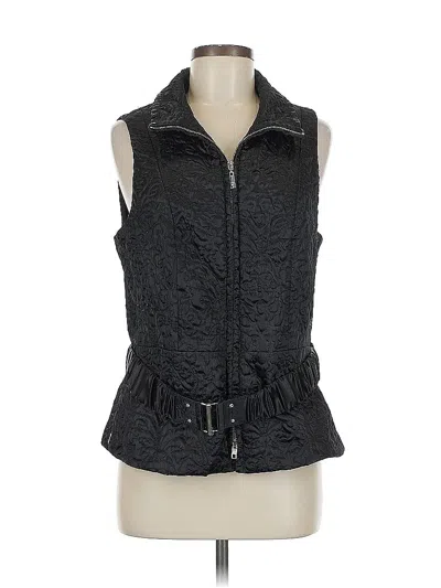 Pre-owned White House Black Market Vest In Black