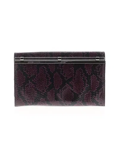 Pre-owned White House Black Market Wallet In Burgundy