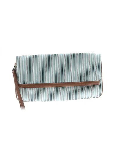 Pre-owned White House Black Market Wristlet In Green