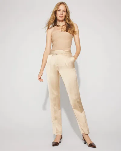 White House Black Market Zoey Satin Straight Pants
