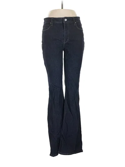 Pre-owned White Jeans In Blue