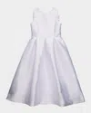 White Label By Zoe Girl's Jackie Bow Dress In White