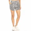 White Label Lounge Shorts With Pockets In Snakeskin In Multi