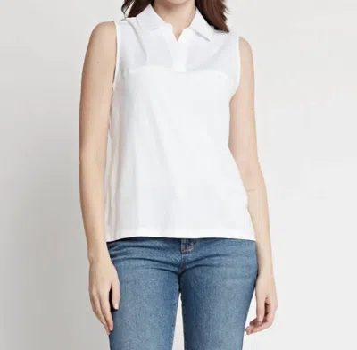 White Label Nicki Sleeveless Top In White