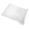White Lotus Beauty 100% Mulberry Silk Pillowcase Cruelty Free - White In White