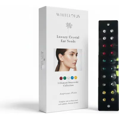 White Lotus Beauty Luxury Crystal Ear Seeds In Neutral