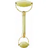 White Lotus Beauty Genuine Crystal Roller Chemical Free Jade In Green