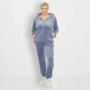 White Mark 2-pc. Track Suit Plus In Blue