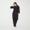 White Mark 2-pc. Pant Set In Black