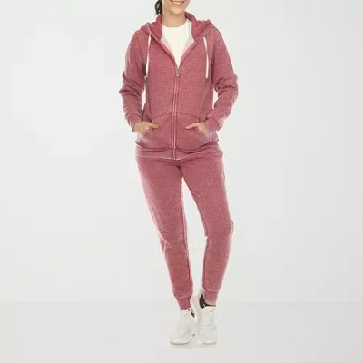 White Mark 2-pc. Track Suit In Purple