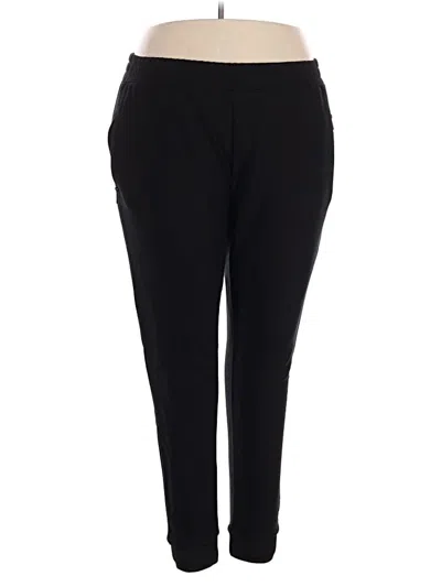 Pre-owned White Mark Active Pants In Black