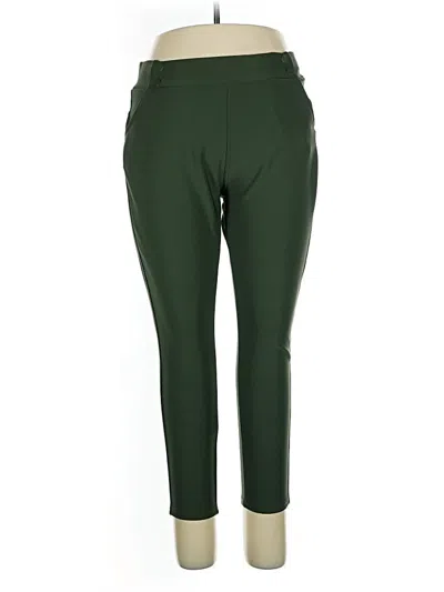 Pre-owned White Mark Active Pants In Green