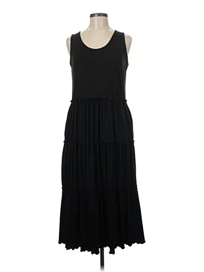 Pre-owned White Mark Casual Dress In Black
