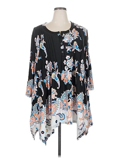 Pre-owned White Mark Casual Dress In Black