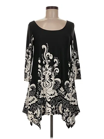 Pre-owned White Mark Casual Dress In Black